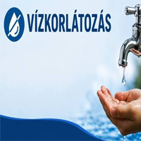 I. fokú vízkorlátozás elrendelése